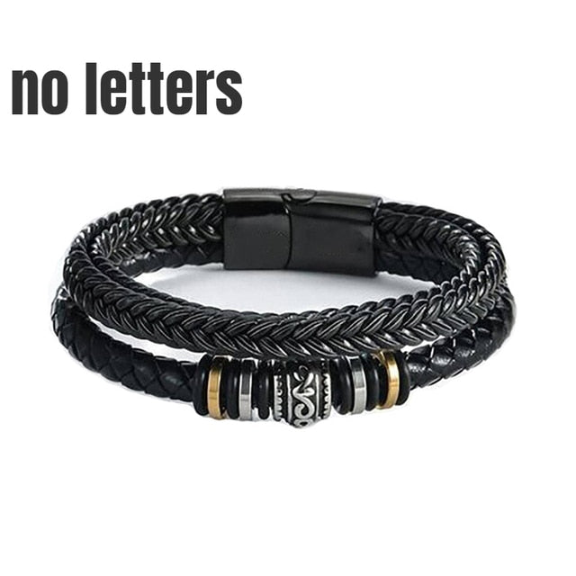 Braided Leather Bracelets for Men