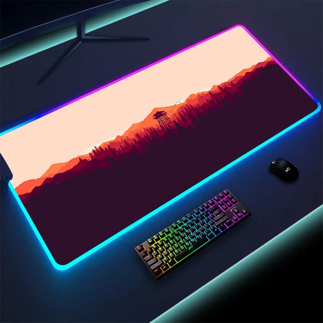 Non-slip RGB Gaming Pad